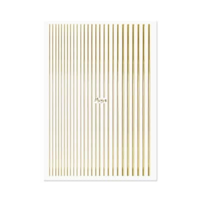 Moyra Nail art strips 01. Gold